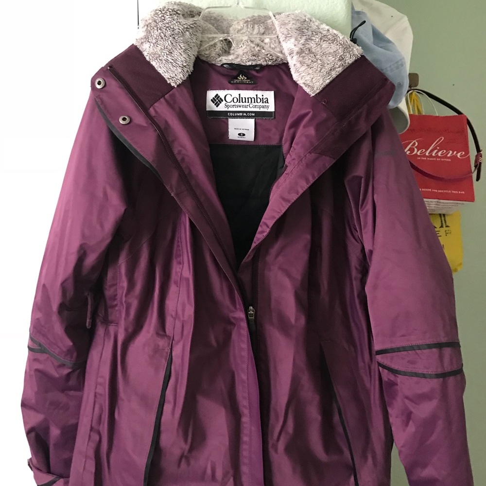 COLUMBIA SNOW/SKI JACKET (SMALL)